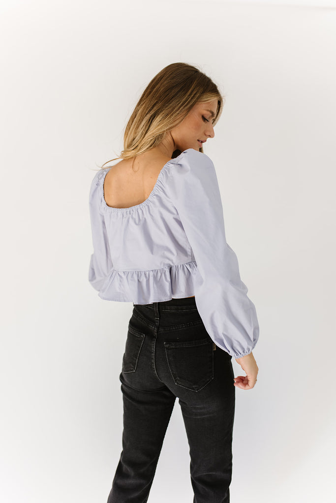 adrienne puff sleeve blouse