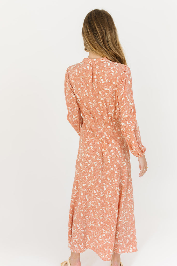 yesterday button dress