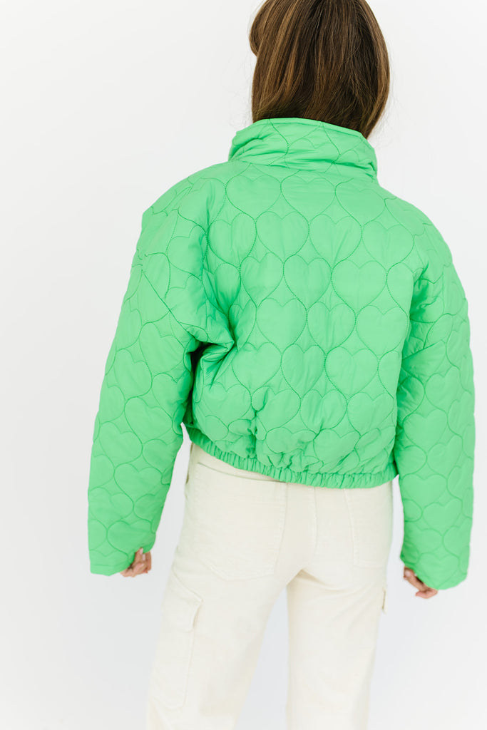 hayden quilted puffer jacket