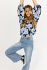frame top // floral *zoco exclusive*