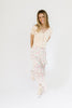whimsy floral maxi skirt