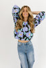 frame top // floral *zoco exclusive*