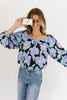 frame top // floral *zoco exclusive*