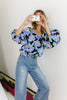 frame top // floral *zoco exclusive*