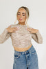 donny mock neck top