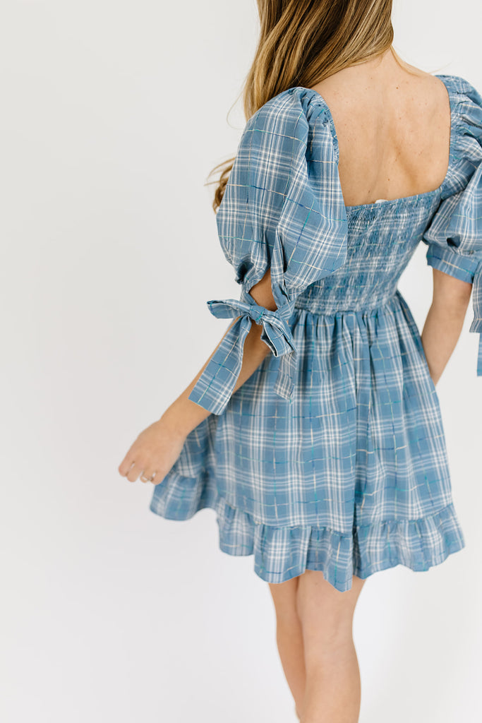 julia plaid dress