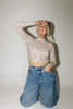 donny mock neck top