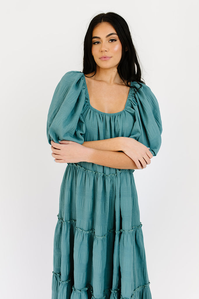daymaker dress // teal *zoco exclusive*