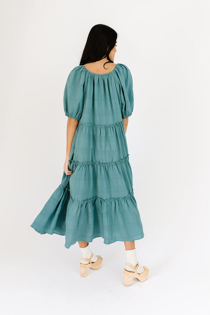 daymaker dress // teal *zoco exclusive*
