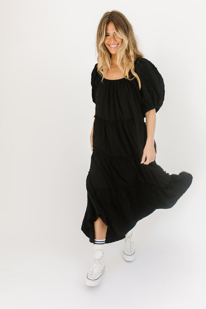 daymaker dress w/pockets // black *zoco exclusive*