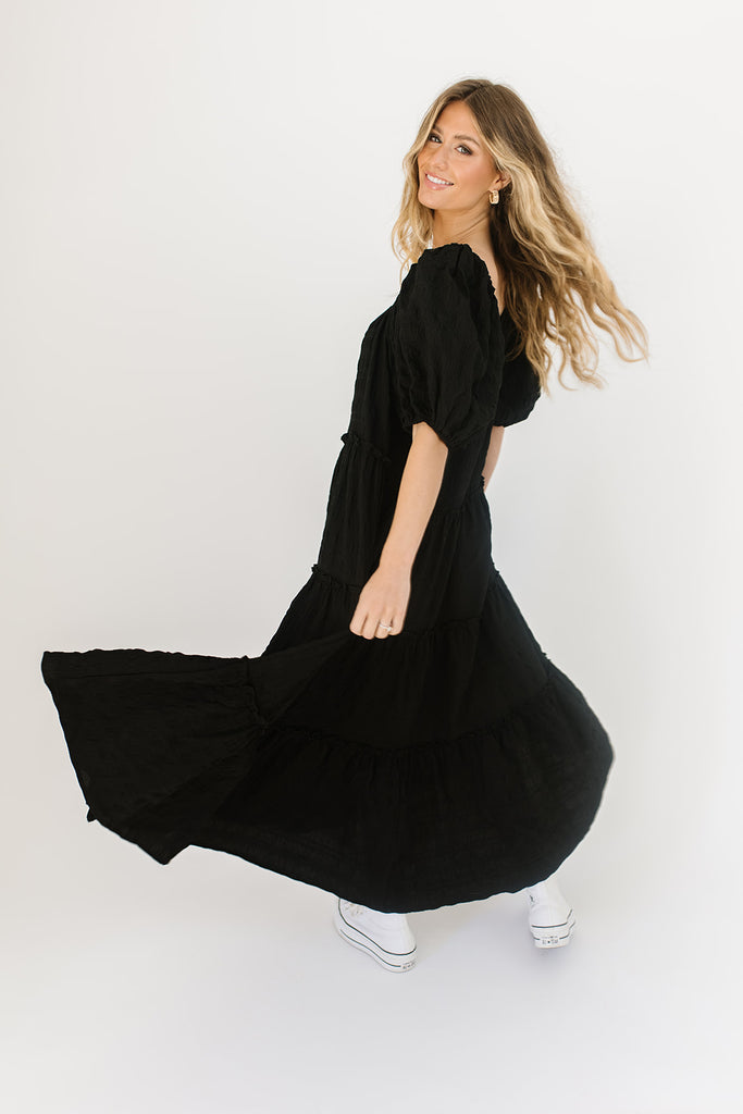 daymaker dress w/pockets // black *zoco exclusive*