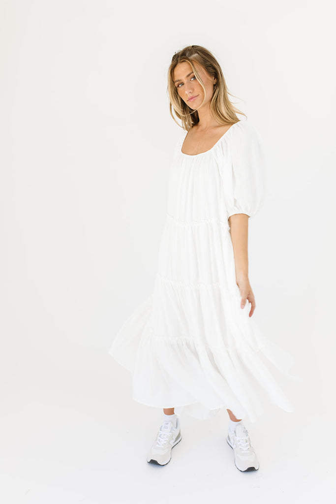 daymaker dress // white *zoco exclusive*