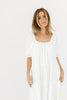 daymaker dress // white *zoco exclusive*