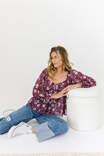 sophia floral top