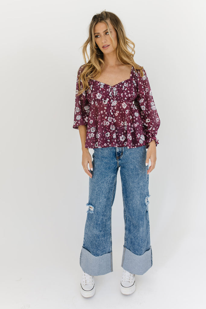 sophia floral top