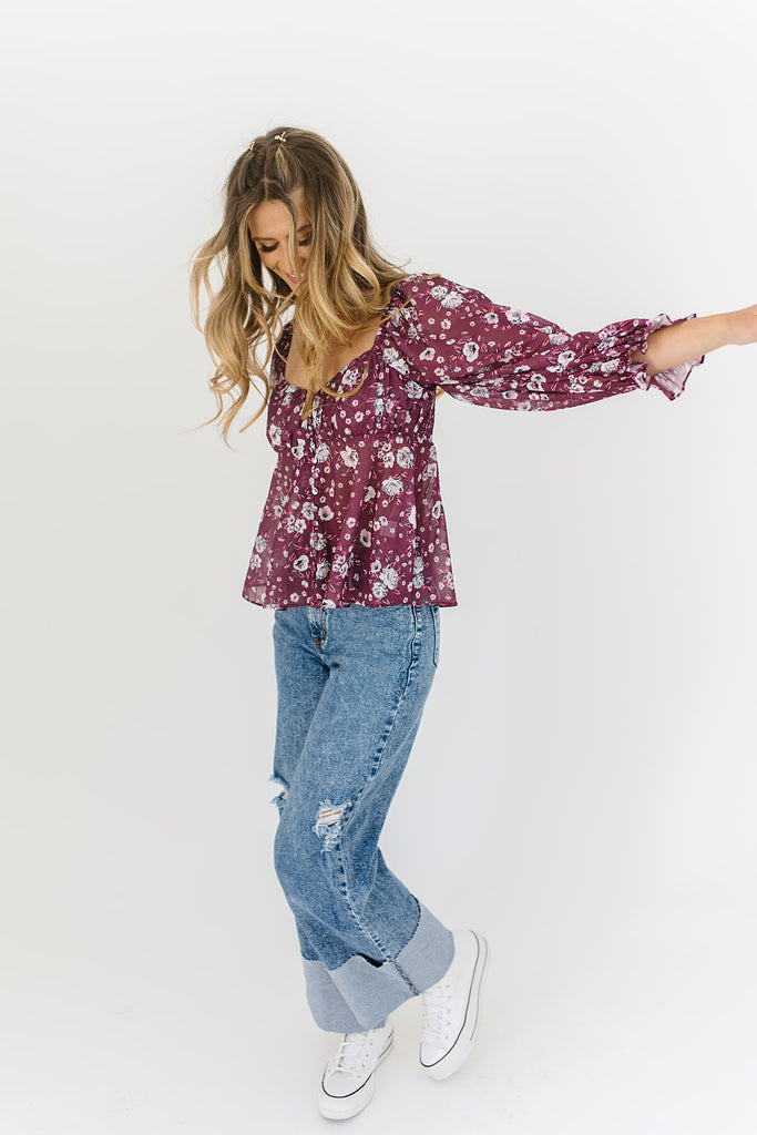 sophia floral top
