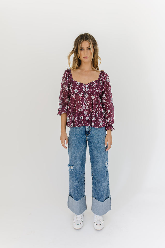 sophia floral top