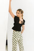 time out smocked top
