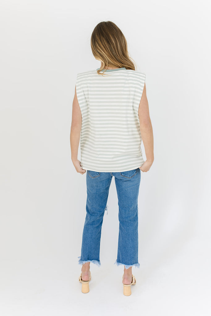 escape striped muscle tank