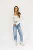 jewel wide leg distressed denim *restocked*