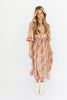 clara floral midi dress