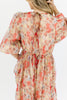 clara floral midi dress