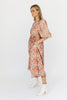 clara floral midi dress
