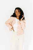 tiffany floral quilted jacket