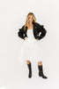 chicago faux leather jacket