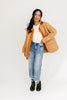 samantha quilted jacket // pumpkin
