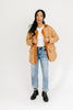 samantha quilted jacket // pumpkin