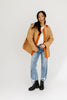 samantha quilted jacket // pumpkin