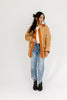 samantha quilted jacket // pumpkin