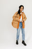 samantha quilted jacket // pumpkin