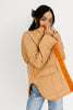 samantha quilted jacket // pumpkin