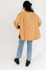 samantha quilted jacket // pumpkin