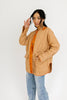 samantha quilted jacket // pumpkin