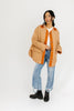 samantha quilted jacket // pumpkin
