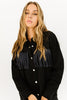 passenger fringe shirt jacket