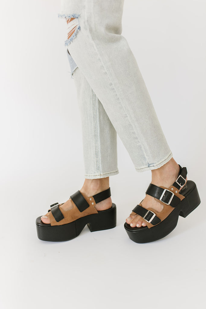 follow your own path platform sandal // free people