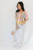 so into you striped blouse