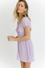 lavender dreams mini dress