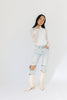 something sweet lace top // white