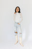 something sweet lace top // white