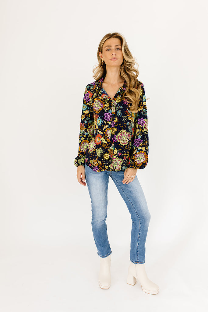 starry night button up