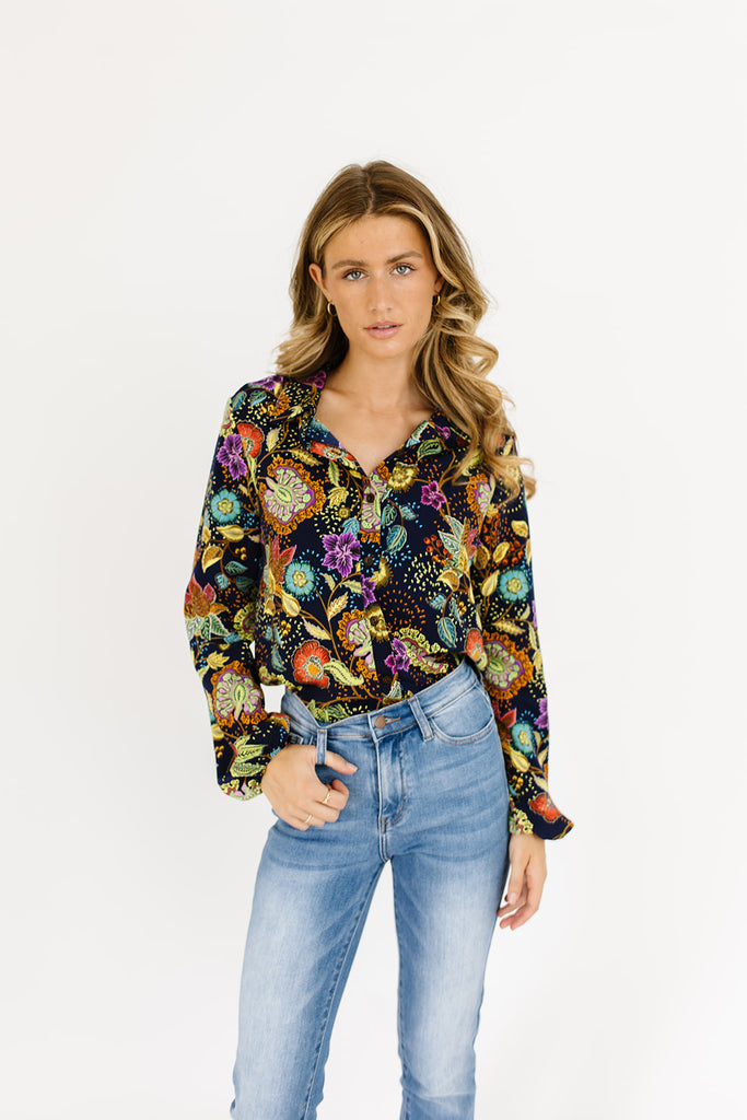 starry night button up