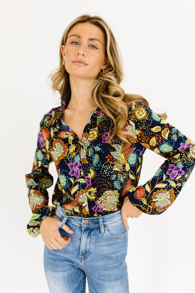 starry night button up