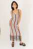 summer soiree striped dress