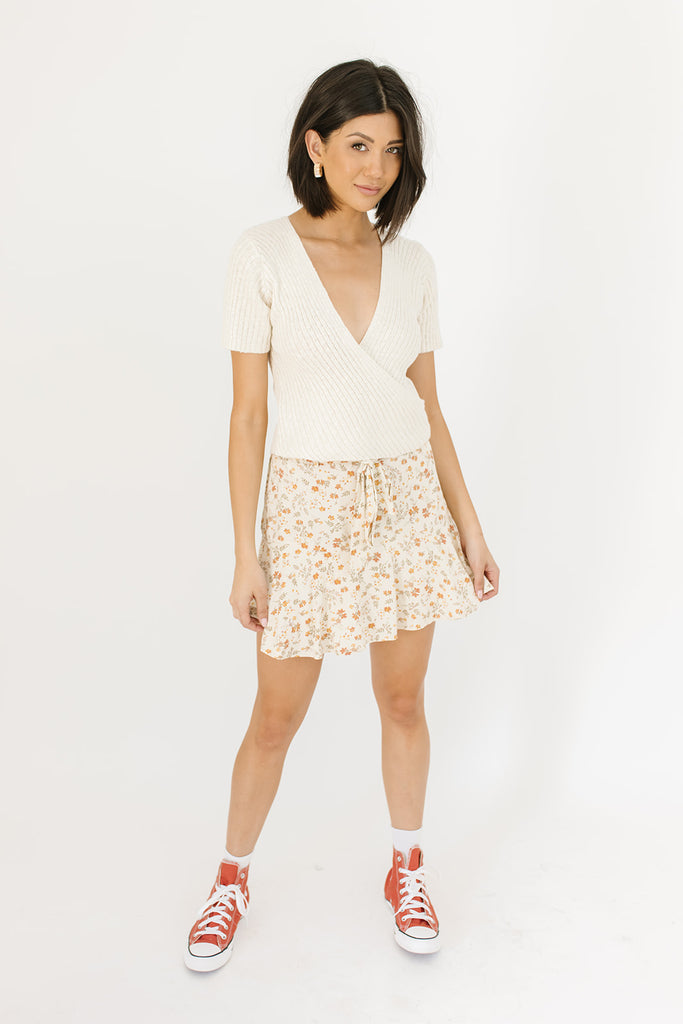 charlotte wrap top