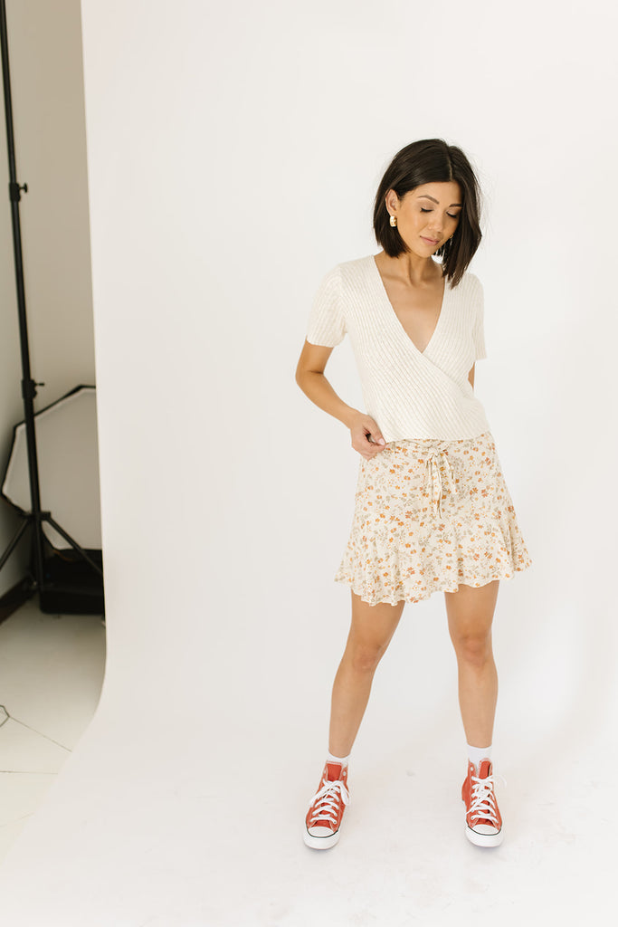 charlotte wrap top